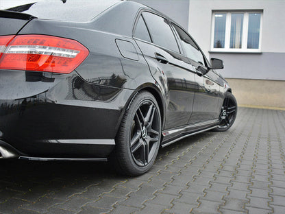 Maxton Design Street Plus Side Skirt Diffusers - Mercedes E63 AMG W212