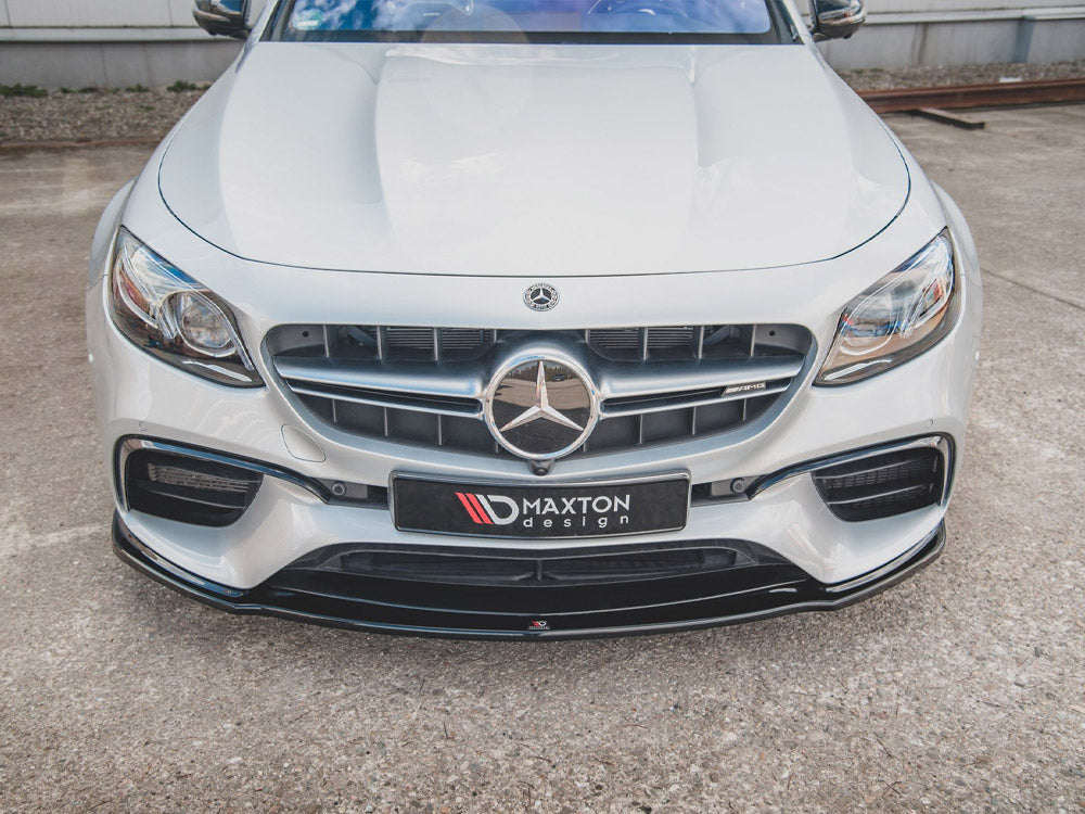 Maxton Design Street Plus Front Splitter V2 - Mercedes E63 AMG W213/S213