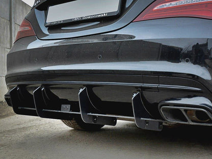 Maxton Design Racing Rear Diffuser V2 - Mercedes CLA45 AMG C117 Facelift