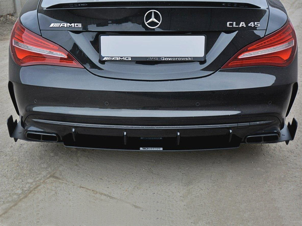 Maxton Design Racing Rear Diffuser V3 - Mercedes CLA45 AMG C117 Facelift