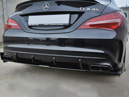 Maxton Design Racing Rear Diffuser V3 - Mercedes CLA45 AMG C117 Facelift