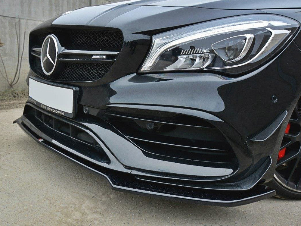 Divisor delantero Maxton Design Street Plus V2 - Mercedes CLA 45 AMG C117 Facelift