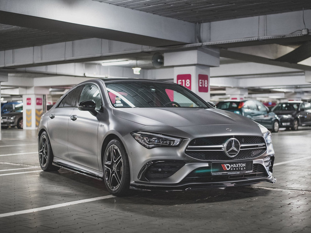 Maxton Design Street Plus Front Splitter V1 - Mercedes CLA35 AMG Aero C118