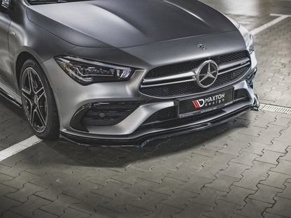 Maxton Design Street Plus Front Splitter V1 - Mercedes CLA35 AMG Aero C118