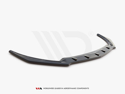 Maxton Design Street Plus Front Splitter V2 - Mercedes CLA35 AMG Aero C118