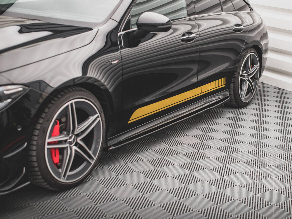 Maxton Design Street Plus Side Skirt Diffusers - Mercedes CLA45 AMG C118