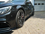 Maxton Design Street Plus Side Skirt Diffusers V1 - Mercedes C63 AMG W205/S205