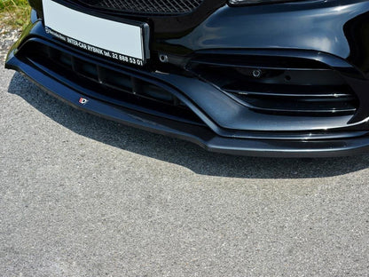 Maxton Design Street Plus Front Splitter V1 - Mercedes A45 AMG W176 Facelift