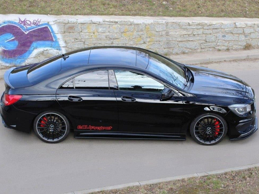 Maxton Design Street Plus Side Skirt Diffusers V1 - Mercedes CLA45 AMG C117