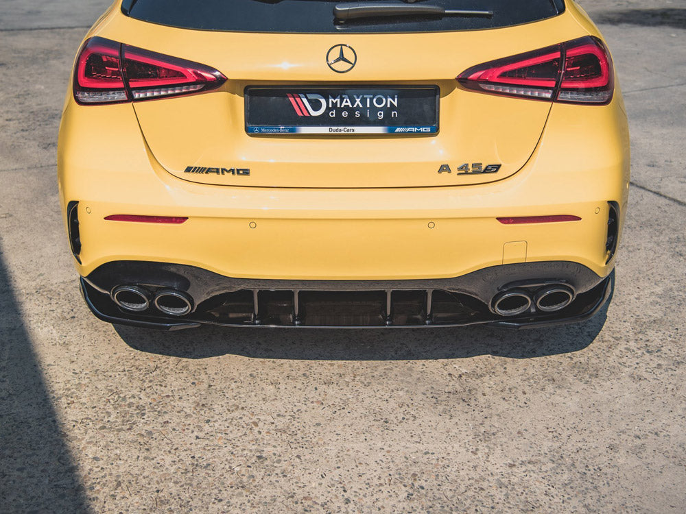 Maxton Design Street Plus Rear Side Splitters - Mercedes A45S AMG W177