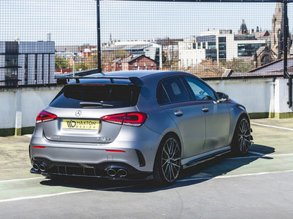 Maxton Design Street Plus Rear Side Splitters - Mercedes A45S AMG W177