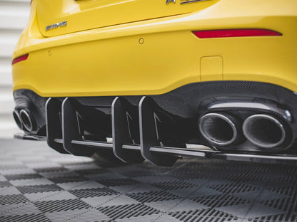 Maxton Design Street Pro Rear Diffuser - Mercedes A45 AMG W177