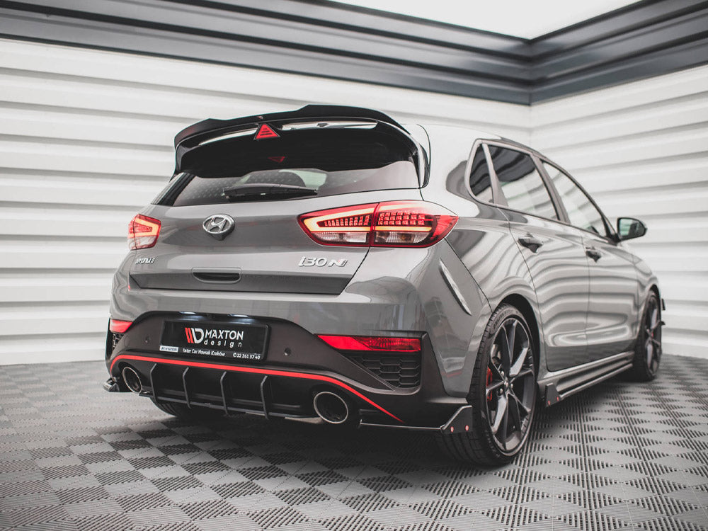 Maxton Design Street Pro Rear Diffuser - Hyundai i30N Hatchback Facelift