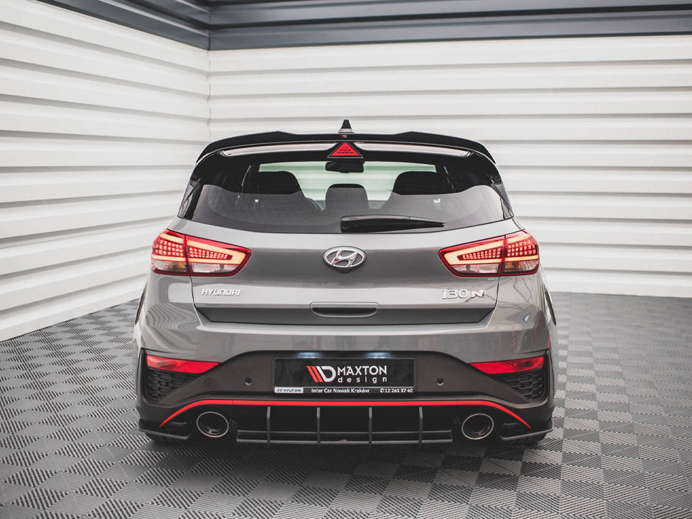 Maxton Design Street Pro Rear Side Splitters - Hyundai i30N Hatchback Facelift