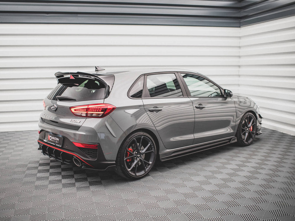 Maxton Design Street Plus Rear Side Splitters V3 - Hyundai i30N FL Hatchback