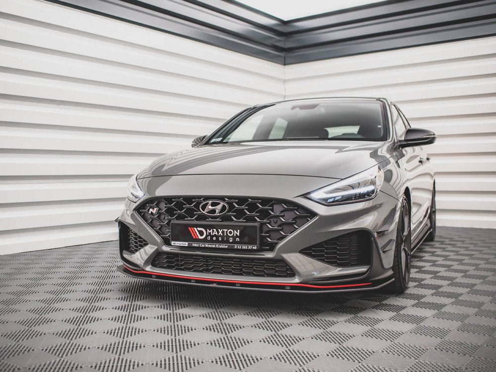 Maxton Design Street Pro Front Splitter - Hyundai i30N Facelift