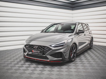 Maxton Design Street Plus Front Splitter V2 - Hyundai i30N FL