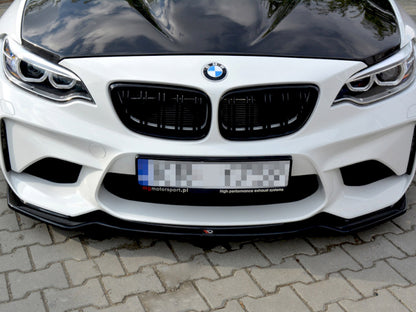 Maxton Design Street Plus Front Splitter V1 - BMW M2 F87