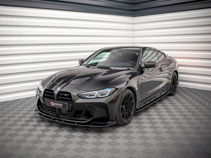 Maxton Design Street Plus Front Splitter V3 - BMW M4 G82/G83