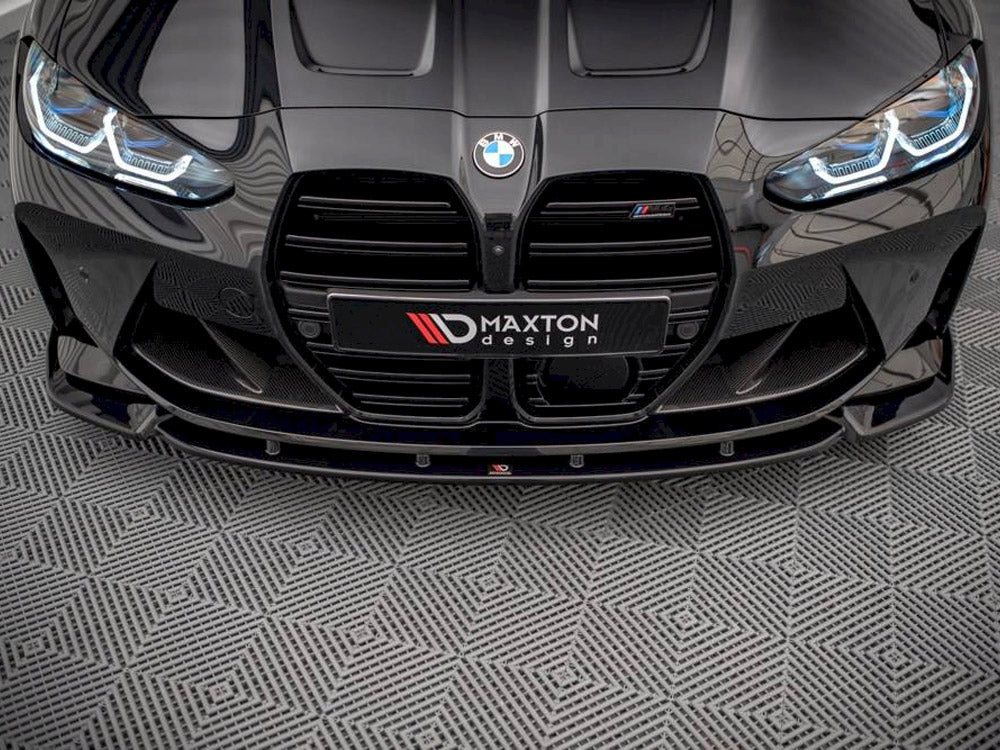 Maxton Design Street Plus Front Splitter V3 - BMW M3 G80/G81