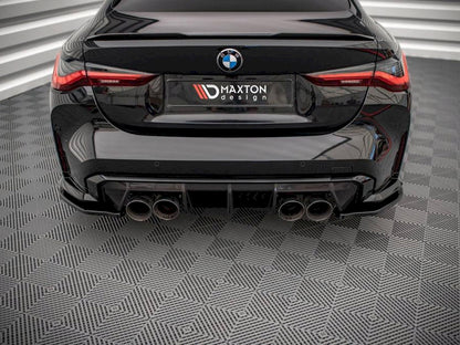 Maxton Design Street Plus Rear Side Splitters V1 - BMW M4 G82/G83