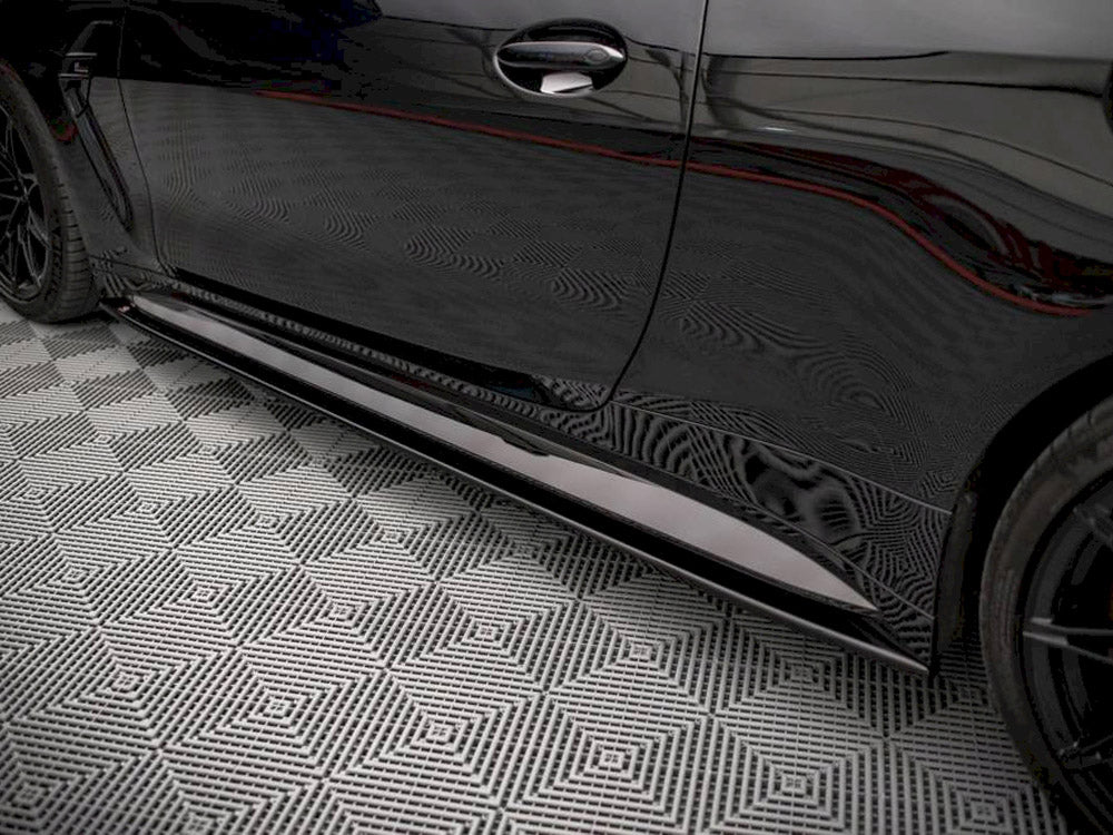 Difusores de faldones laterales Maxton Design Street Plus V2 - BMW M4 G82/G83