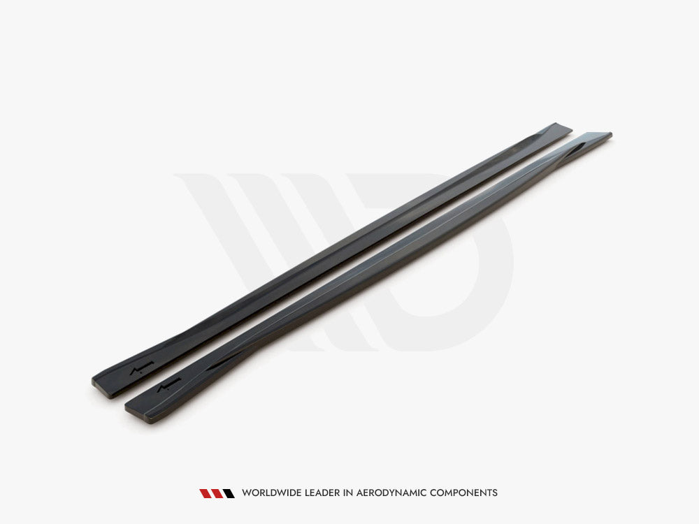 Maxton Design Street Plus Side Skirt Diffusers V2 - BMW M4 F82/F83