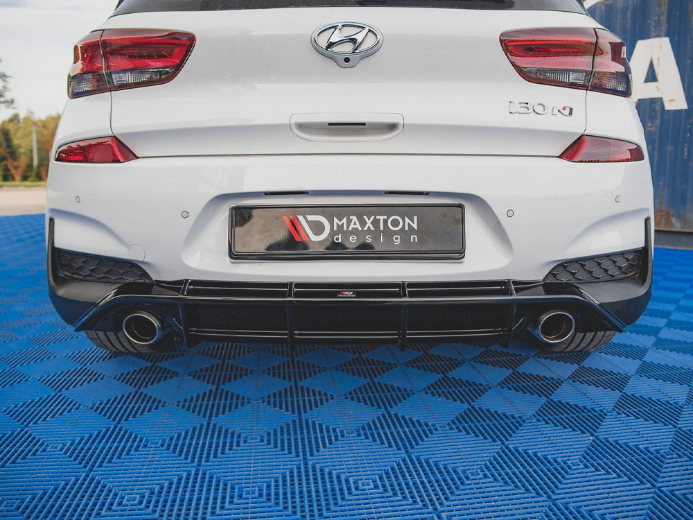 Maxton Design Street Plus Rear Valance V3 - Hyundai i30N Hatchback