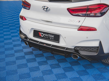 Maxton Design Street Plus Rear Valance V3 - Hyundai i30N Hatchback