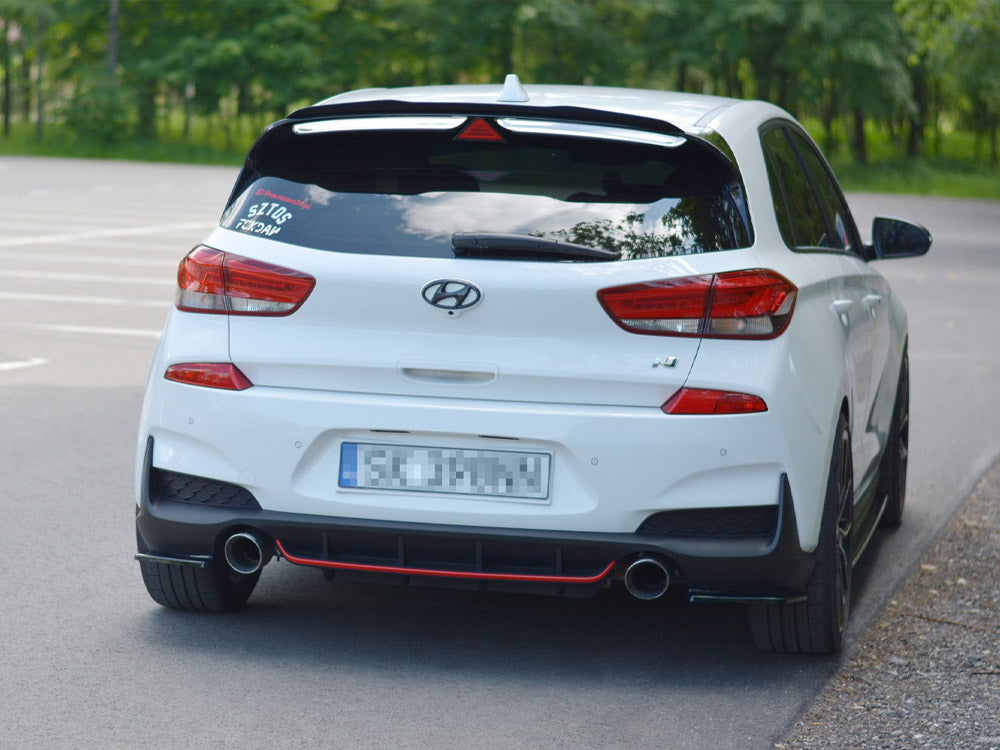 Maxton Design Street Plus Rear Side Splitters V1 - Hyundai i30N Hatchback