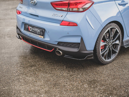 Maxton Design Street Plus Rear Side Splitters V3 - Hyundai i30N Hatchback