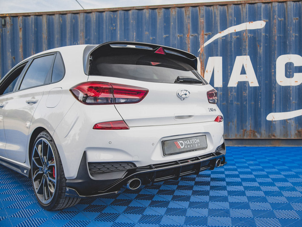 Maxton Design Street Plus Rear Side Splitters V4 - Hyundai i30N Hatchback