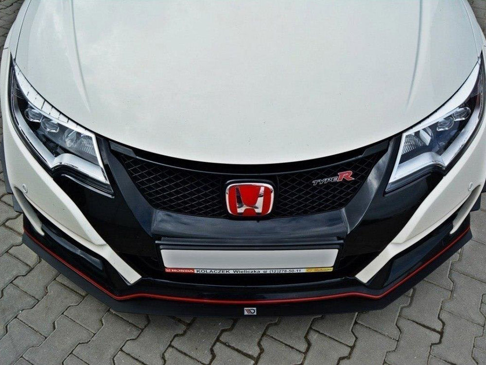Divisor delantero Maxton Design Racing V1 - Honda Civic Type R FK2