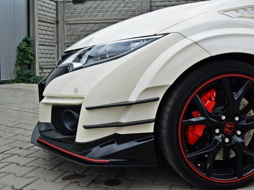 Divisor delantero Maxton Design Racing V1 - Honda Civic Type R FK2