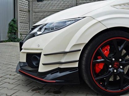 Maxton Design Racing Front Splitter V1 - Honda Civic Type R FK2