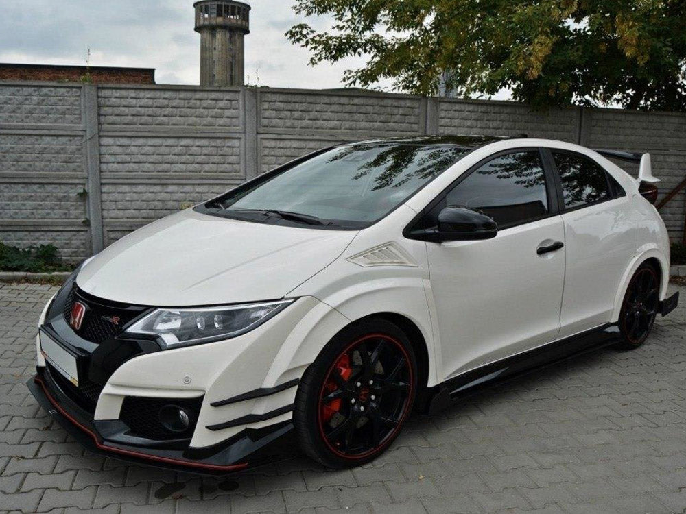 Maxton Design Racing Front Splitter V1 - Honda Civic Type R FK2