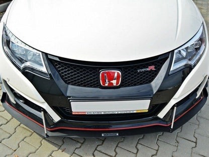 Maxton Design Racing Front Splitter V2 - Honda Civic Type R FK2