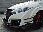 Maxton Design Racing Front Splitter V2 - Honda Civic Type R FK2