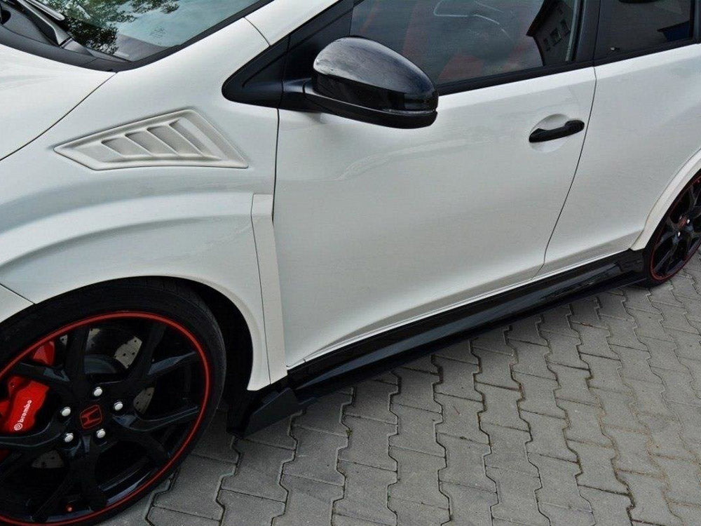 Difusores de faldones laterales Maxton Design Racing - Honda Civic Type R FK2