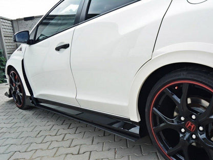 Maxton Design Racing Side Skirt Diffusers - Honda Civic Type R FK2