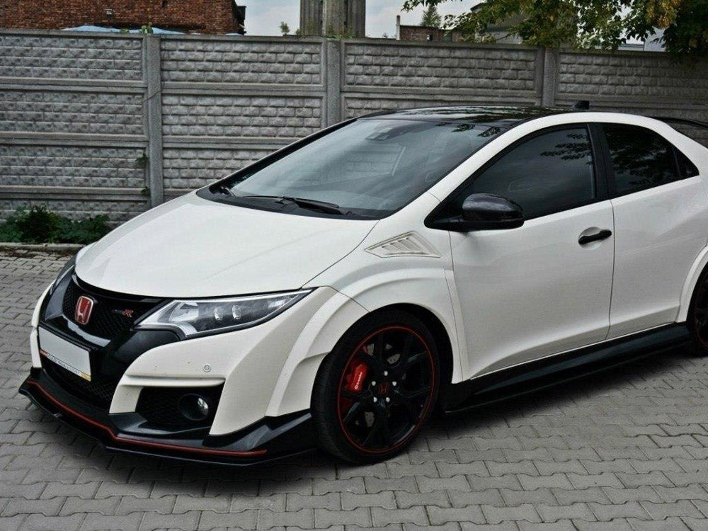 Maxton Design Street Plus Front Splitter V1 - Honda Civic Type R FK2