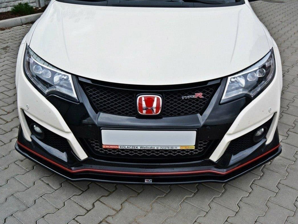 Divisor delantero Maxton Design Street Plus V1 - Honda Civic Type R FK2