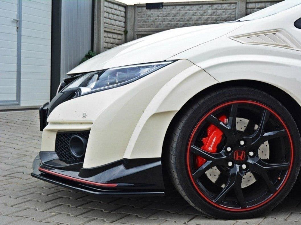 Divisor delantero Maxton Design Street Plus V1 - Honda Civic Type R FK2