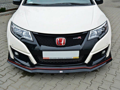 Maxton Design Street Plus Front Splitter V2 - Honda Civic Type R FK2