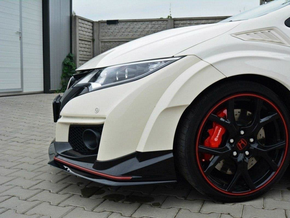 Maxton Design Street Plus Front Splitter V2 - Honda Civic Type R FK2