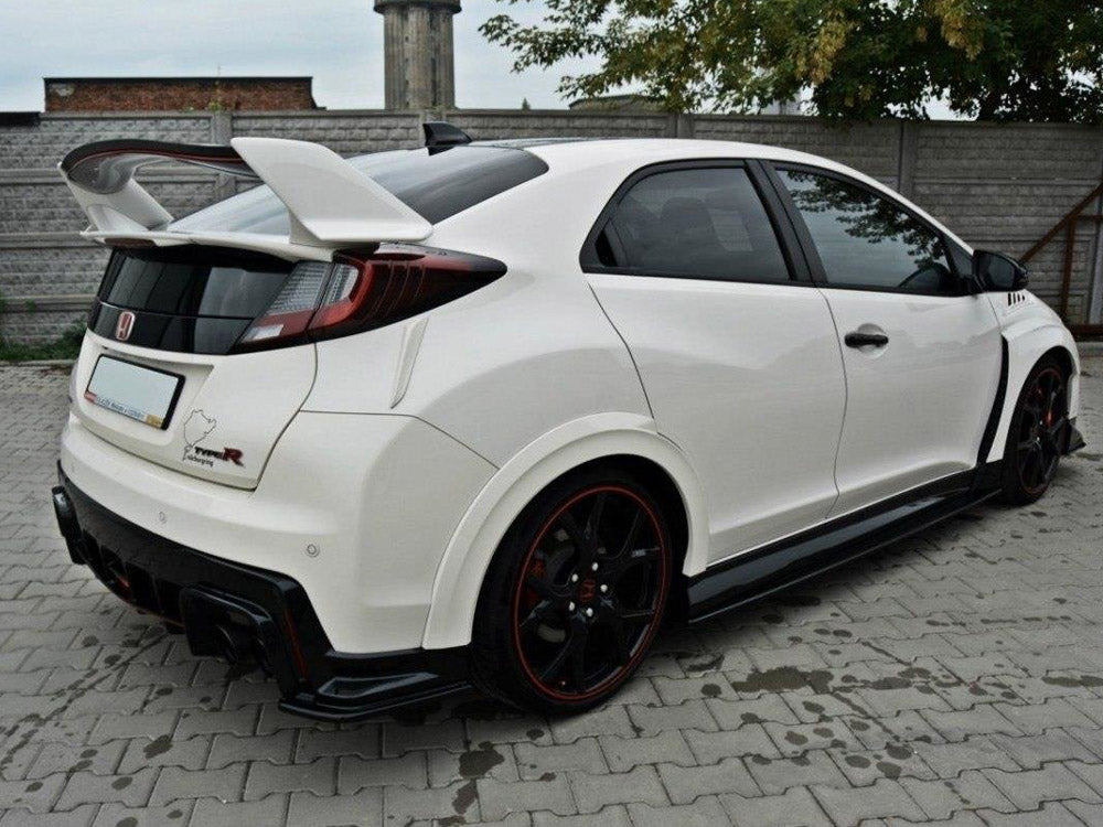 Maxton Design Street Plus Rear Side Splitters - Honda Civic Type R FK2