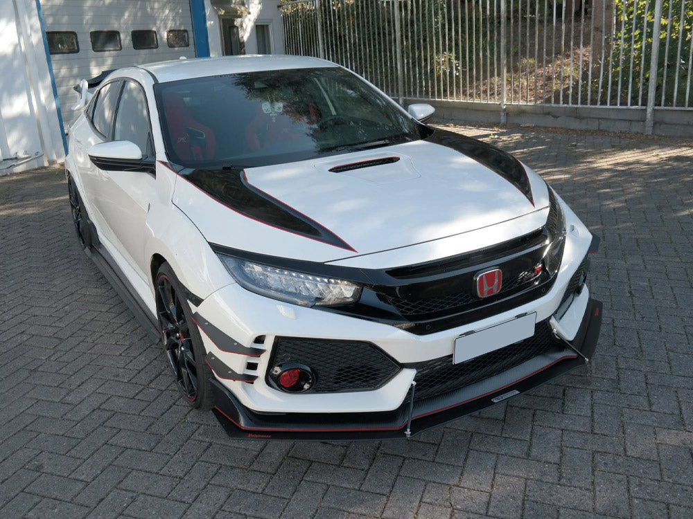 Divisor delantero Maxton Design Racing V1 - Honda Civic Type R FK8
