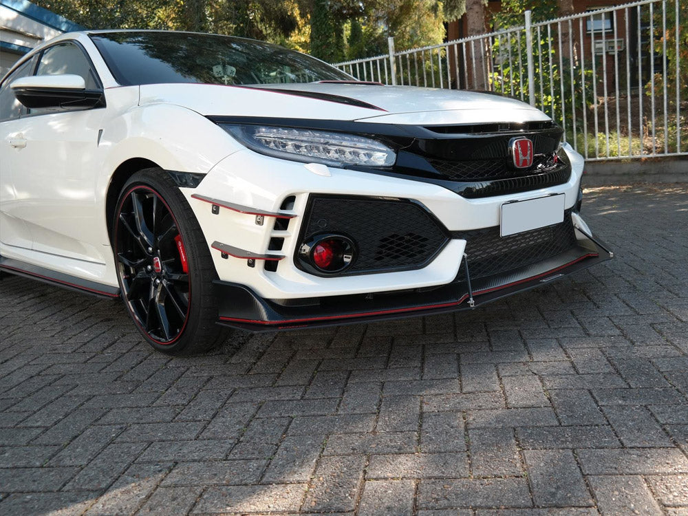 Divisor delantero Maxton Design Racing V1 - Honda Civic Type R FK8