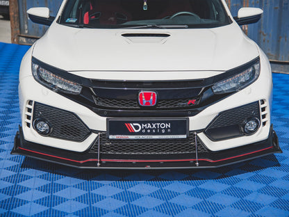 Maxton Design Street Pro Front Splitter - Honda Civic Type R FK8