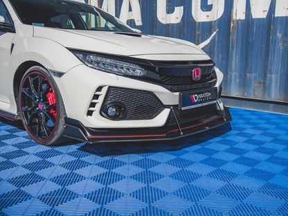 Maxton Design Street Pro Front Splitter - Honda Civic Type R FK8